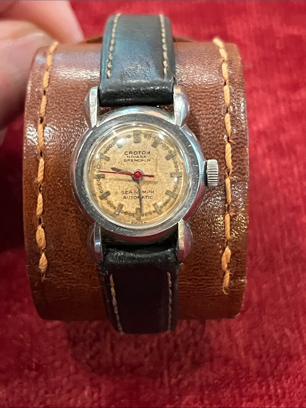 Vintage Croton Swiss 17 Jewel Automatic Self-Winding Ladies Watch | Original Dia